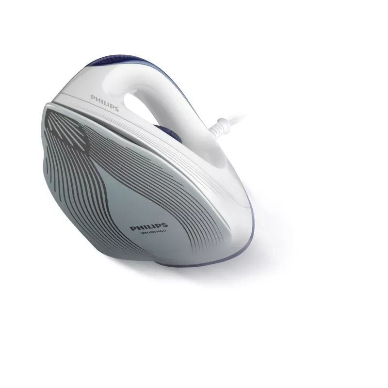 Philips GC160/02 sausas lygintuvas, DynaGlide padas, 1.8 m, baltas, 1200 W