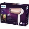 Plaukų džiovintuvas Philips MoistureProtect Sensor HP8280/00 — 2300 W, nuolatinės srovės variklis, 6 greičiai, jonų funkcija, šalto oro pūtimas, violetinė/balta