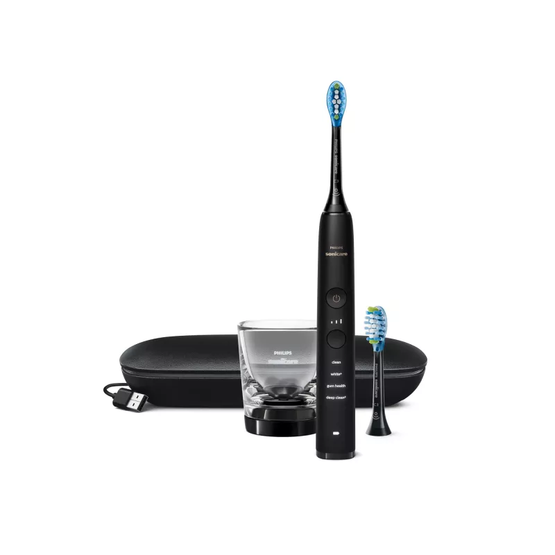 Philips Sonicare DiamondClean 9000 serijos HX9913 įkraunamas dantų šepetėlis