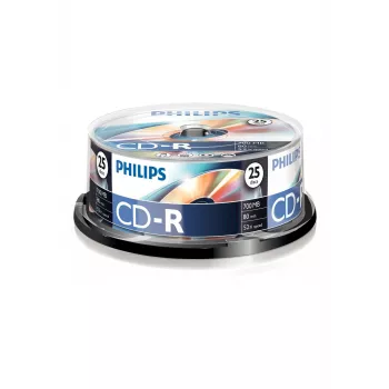 Philips CD-R CR7D5NB25/00 700 MB 52x įrašomas diskas (52 vnt. dėžė)