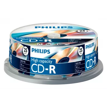 Philips CD-R CR8D8NB25/00 įrašomas kompaktinis diskas 800 MB / 90 min.