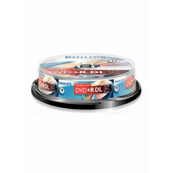 Philips DR8S8B10F/00 DVD+R DL 8,5 GB 10 vnt.