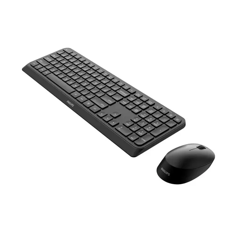 Philips 3000 serijos SPT6307B/31 belaidė klaviatūra su pele, RF, QWERTY, juoda