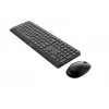 Philips 4000 serijos SPT6407B/31 belaidė klaviatūra su pele, RF + Bluetooth, QWERTY, juoda