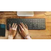 Philips 6000 serijos SPT6607B/31 klaviatūra su pele, universali RF belaidė + Bluetooth, juoda
