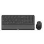 Philips 6000 serijos SPT6607B/31 klaviatūra su pele, universali RF belaidė + Bluetooth, juoda