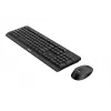 Philips 3000 serijos SPT6307BL/00 belaidė klaviatūra ir pelė biurui, RF, juoda