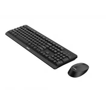 Philips 3000 serijos SPT6307BL/00 belaidė klaviatūra ir pelė biurui, RF, juoda