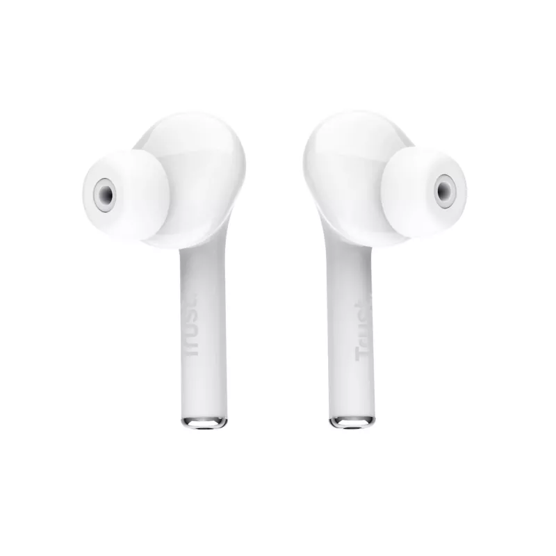 Trust Nika belaidės ausinės True Wireless Stereo (TWS) į ausį Skambučiai/Muzika Bluetooth Baltos