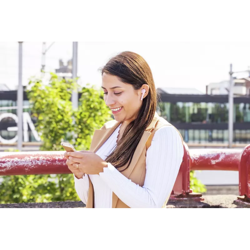 Trust Nika belaidės ausinės True Wireless Stereo (TWS) į ausį Skambučiai/Muzika Bluetooth Baltos