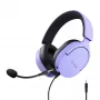 Ausinės Trust GXT 489P FAYZO, laidinės, žaidimams, juodos, violetinės
