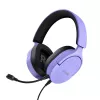 Ausinės Trust GXT 489P FAYZO, laidinės, žaidimams, juodos, violetinės