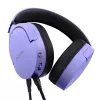 Ausinės Trust GXT 489P FAYZO, laidinės, žaidimams, juodos, violetinės