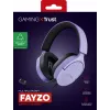 Ausinės Trust GXT 489P FAYZO, laidinės, žaidimams, juodos, violetinės