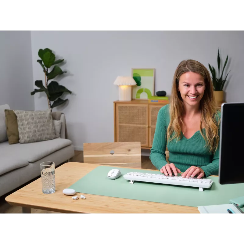 Trust Yvi+ pelė Universal Ambidextrous RF Wireless + Bluetooth Optinė 1600 DPI