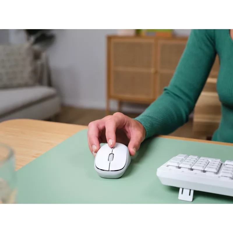 Trust Yvi+ pelė Universal Ambidextrous RF Wireless + Bluetooth Optinė 1600 DPI