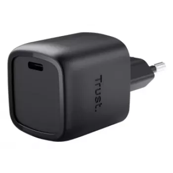 Trust Maxo 30W USB-C GaN įkroviklis, juodas