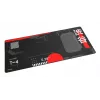 Žaidimų pelės kilimėlis TRUST GXT 759 XXL — 900×400 mm, PET, juodas/raudonas