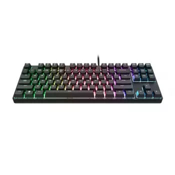 Trust GXT 864 Cada mechaninė žaidimų klaviatūra TKL RGB USB QWERTY juoda