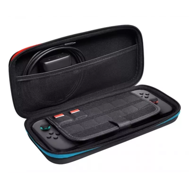Kietasis dėklas TRUST GXT1251 juodas, skirtas Nintendo Switch 2 – apsauginis kelioninis dėklas, patvarus dizainas