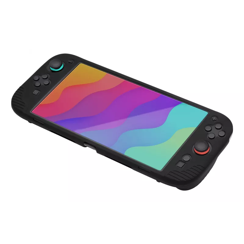 Dėklas Trust GXT 1253 Silikoninis griebtuvas su tekstūra, skirtas Nintendo Switch 2, juodas