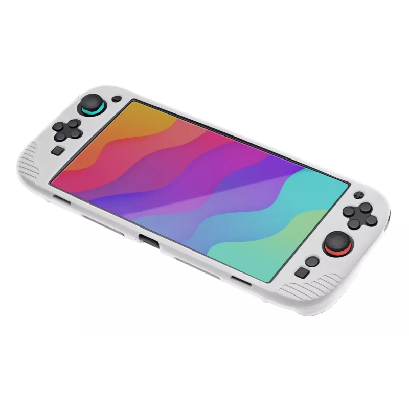Apsauginis dėklas Trust GXT 1253W Silicone grip case, skirtas Nintendo Switch 2, baltas