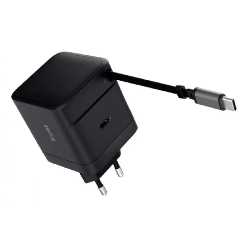 TRUST Charger Maxo 65W USB-C su 67 cm įtraukiamu kabeliu