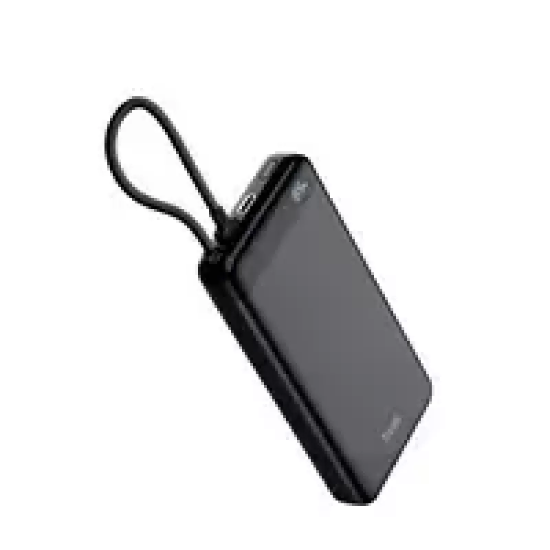 Power bank TRUST Fiera 20000 mAh – 2x USB-C, juoda