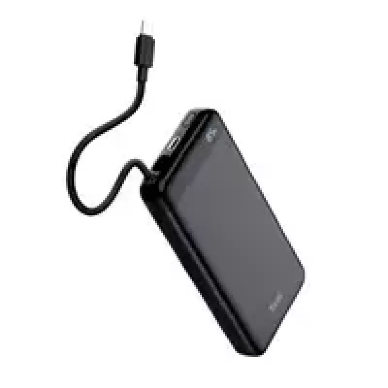 Power bank TRUST Fiera 20000 mAh – 2x USB-C, juoda