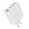 TRUST Maxo 65W greitasis AC sieninis įkroviklis, 3x USB-C, 20V maks., 2 m laidas, baltas