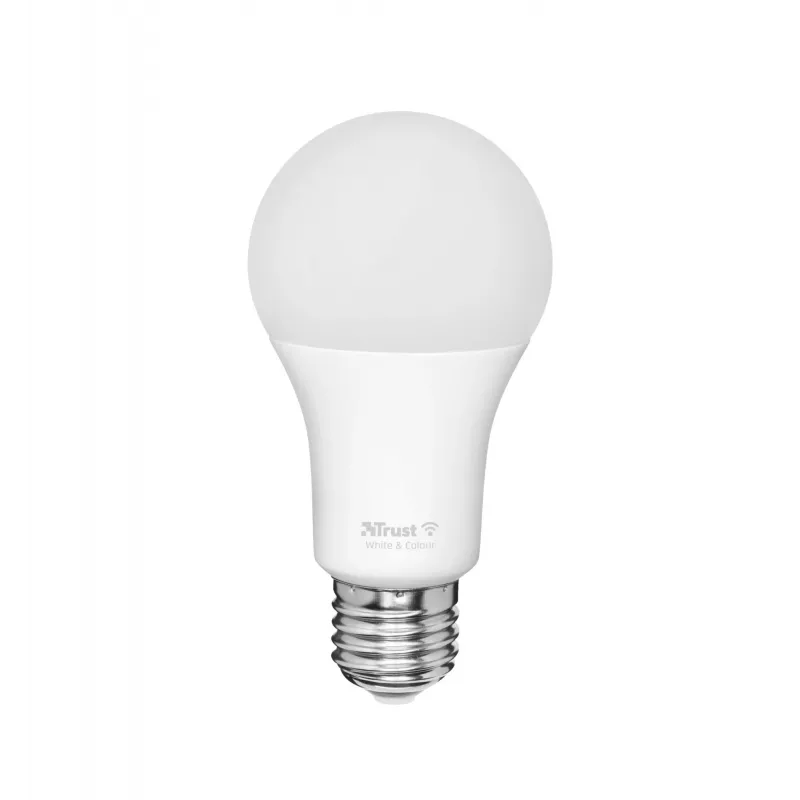 Išmanioji lemputė TRUST 71281 – Wi‑Fi, E27, balta, 60×60×108 mm