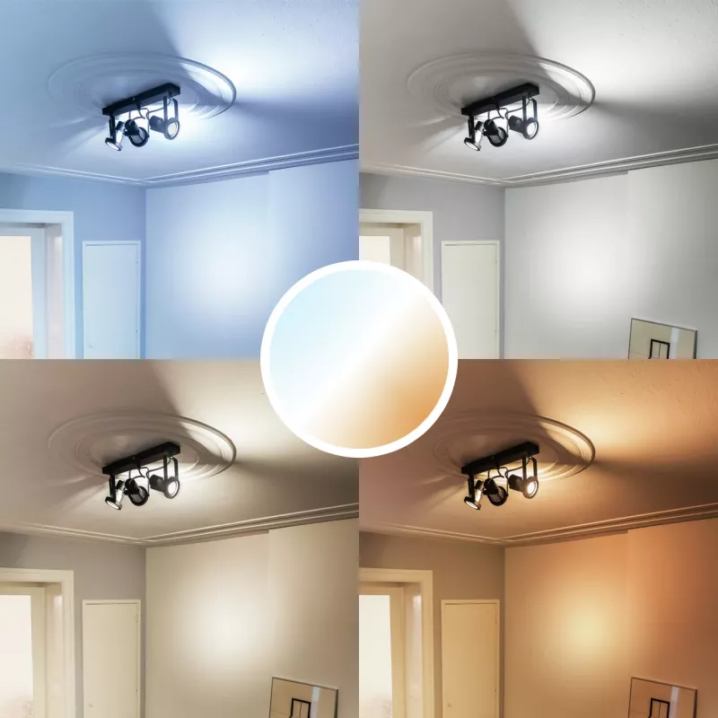 Trust 71296 išmanioji LED lemputė GU10, Wi-Fi, balta šviesa, 2 vnt.