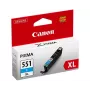 Canon CLI-551XL C rašalo kasetė (didelės talpos) – fotožydra