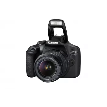 Canon EOS 2000D BK 18-55 IS + SB130 +16GB EU26 veidrodinis fotoaparato rinkinys 24,1 MP CMOS 6000 x 4000 pikselių juoda