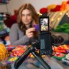 Kompaktiška kamera Canon PowerShot V1 Premium Vlogger rinkinys – 22,3 MP, 1/4 colio CMOS, 4K UHD, 3,1x optinis priartinimas, 3 colių jutiklinis ekranas, Juoda