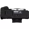 Canon EOS R50 veidrodinis fotoaparatas su objektyvais RF-S 18-45mm ir RF 75-300mm (24,2 MP, juodas)