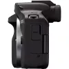 Canon EOS R50 veidrodinis fotoaparatas su objektyvais RF-S 18-45mm ir RF 75-300mm (24,2 MP, juodas)