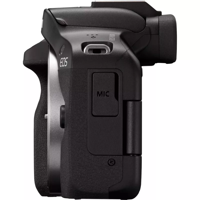 Canon EOS R50 veidrodinis fotoaparatas su objektyvais RF-S 18-45mm ir RF 75-300mm (24,2 MP, juodas)