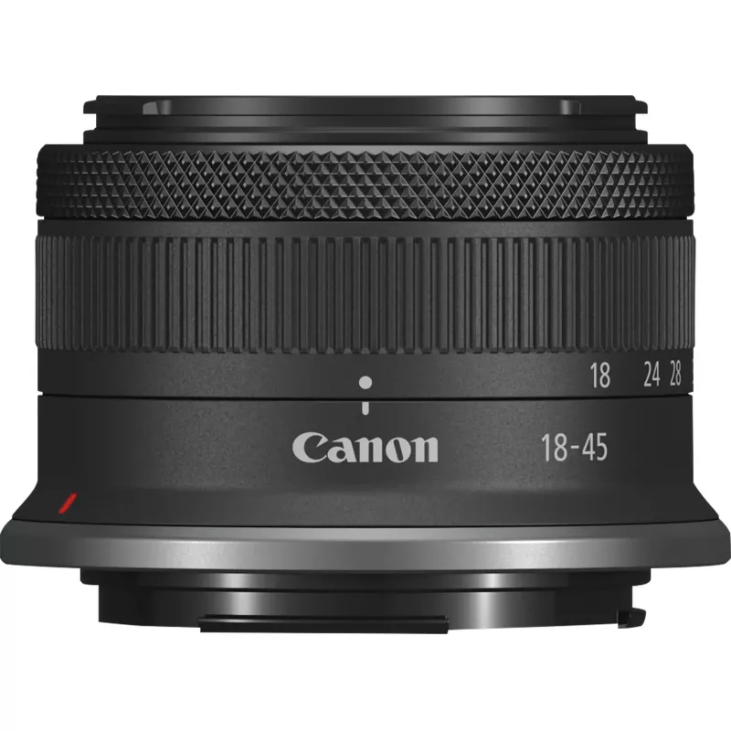 Canon EOS R50 veidrodinis fotoaparatas su objektyvais RF-S 18-45mm ir RF 75-300mm (24,2 MP, juodas)