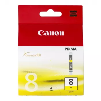Canon CLI-8Y original geltona kasetė 1 vnt.