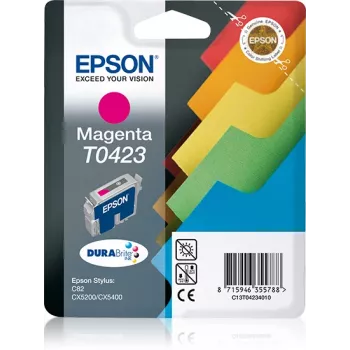 Epson T0423 original rašalo kasetė, purpurinė, pigmentinis rašalas, 16 ml