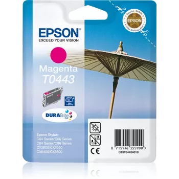 Epson Parasol Vienetinis Paketas Magenta T0443 DURABrite Rašalas Didelės Talpos