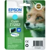Epson Fox Singlepack Cyan T1282 DURABrite Ultra rašalinė kasetė