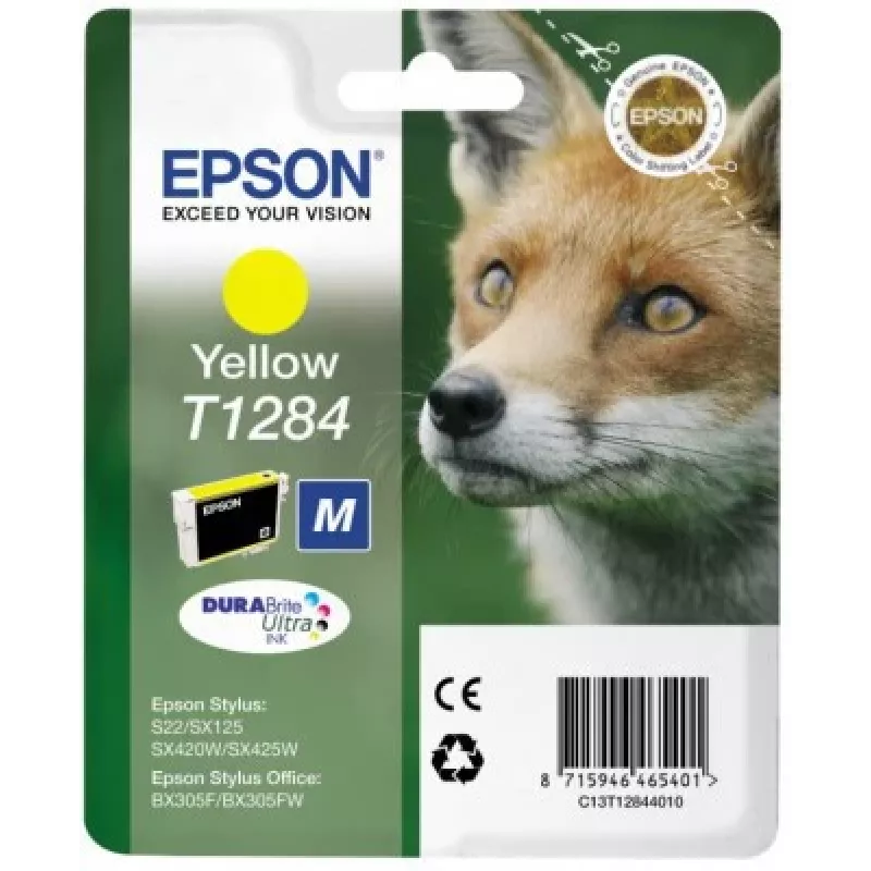 Epson T1284 geltonas rašalo kasetė DURABrite Ultra Ink