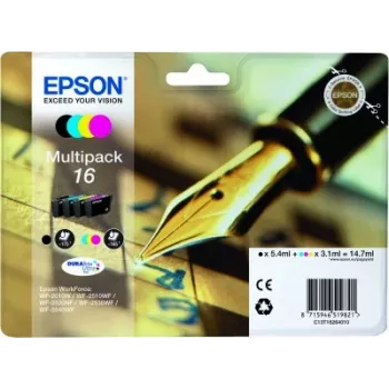 Epson originalus rašalo kasetės rinkinys 16 serijos (C13T16264010)