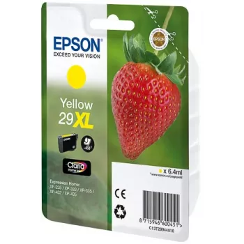 Epson 29XL Y geltona rašalo kasetė (originali, didelės talpos, 1 vnt.)