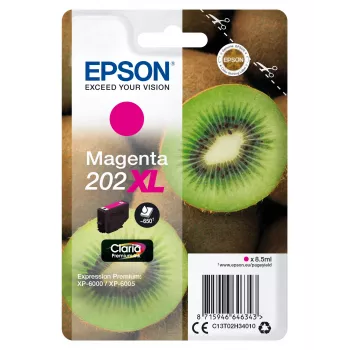 Epson 202XL Claria Premium rašalo kasetė, rausvai raudona, didelės talpos (XL)