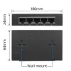 Nevaldomas jungiklis ACT AC4415 Gigabit Ethernet 5 prievadai 10 Gbit/s