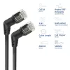 Tinklo laidas ACT DD1907 Cat6 U/FTP (STP) 7 m, RJ-45 į RJ-45, auksuoti kontaktai, juodas