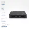 ACT 4K HDMI jungiklis 5 į 1, HDMI, juodas, 2160p, 18 Gbit/s, 4096 x 2160 pikseliai, 4K Ultra HD